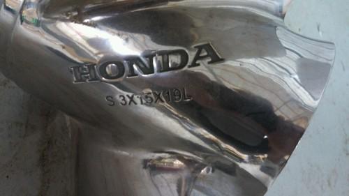 Honda stainless steel prop. counter rotation 15 x 19 lh , 