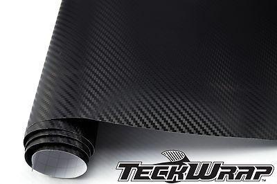 10' X 4 ' FT 3D Black Carbon Fiber Vinyl Car Decals Bubble Free Air Release, US $32.49, image 8