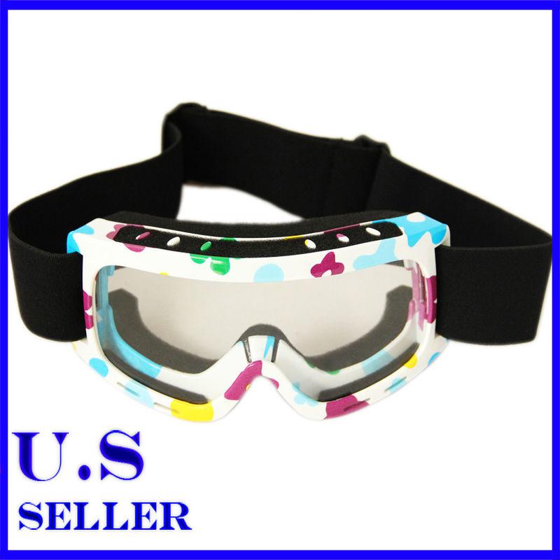 Motocross dirt flexible younth seal soft goggles for motorcycle atv bmx bike