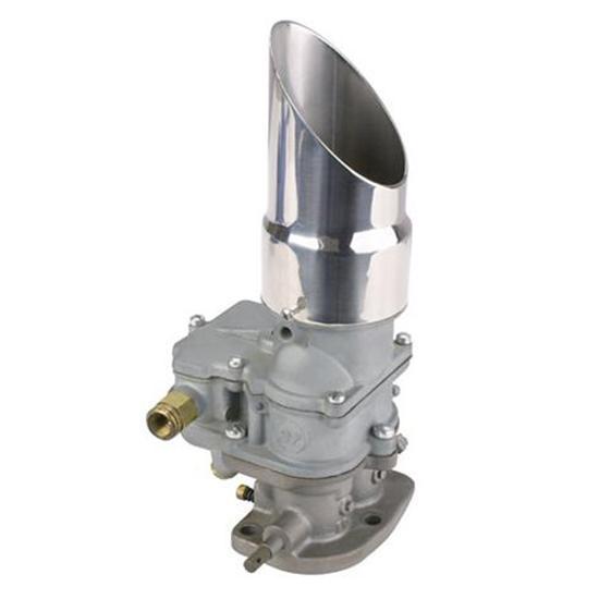 New polished stainless steel carb/carburetor velocity stack copper screen 2-5/8"