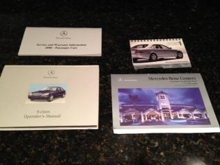 2000 mercedes s430 s500 owners manual 