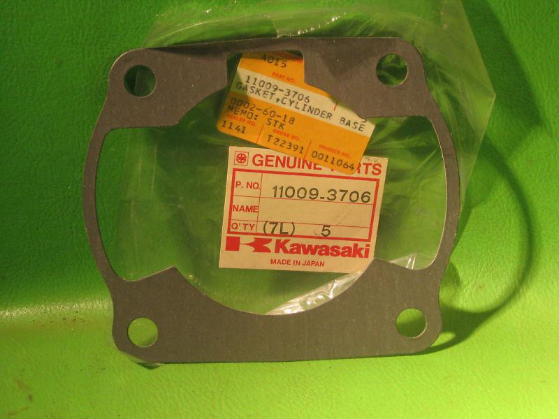 Kawasaki js300 sx '87-91 js300 '86-88 cylinder base gasket oem #11009-3706