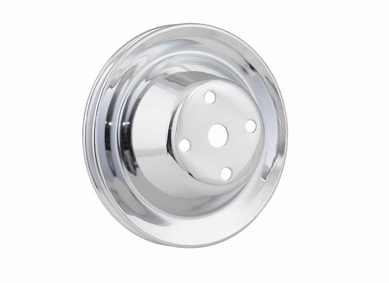 Mr. gasket 4974 chrome plated steel water pump pulley