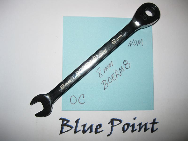 Blue Point BOERM 8 mm Metric Ratcheting Box Wrench Nice, US $14.99, image 2