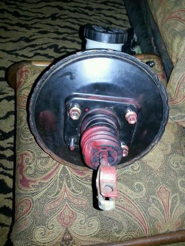 Willys jeep master cylinder and brake booster