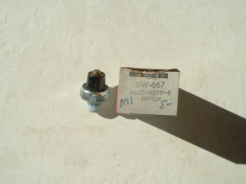 Purchase 1964 1/2 1965 NOS Mustang Oil Pressure Sender Switch in