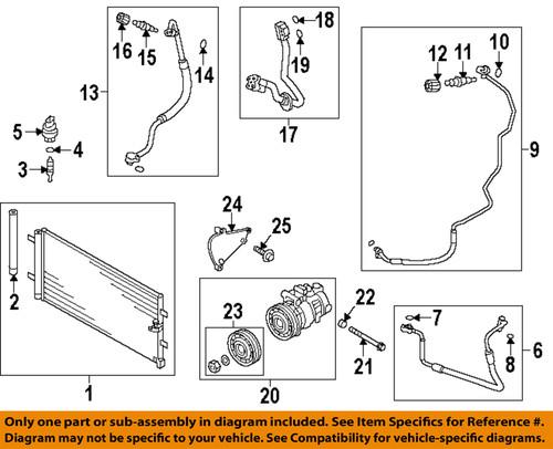 Audi oem 4g0260805a a/c compressor-compressor assembly