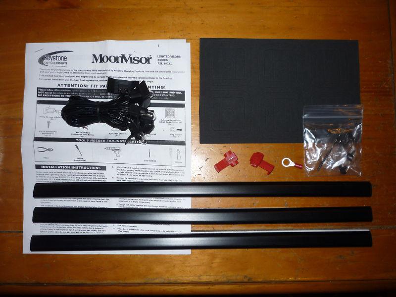 Purchase Lund Moonvisor Wiring Kit harness bulbs gaskets screws NO