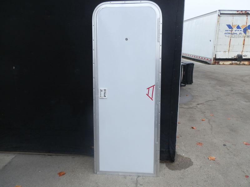 Purchase RV EXTERIOR DOOR WITH SCREEN DOOR R.O. 72" X 26" WHITE in