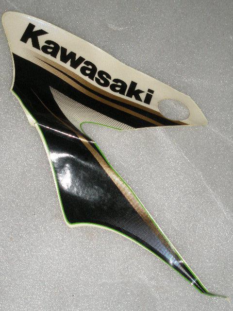 2003 kawasaki klx125 klx 125 dirt bike fuel tank emblem decal tape cover new oem