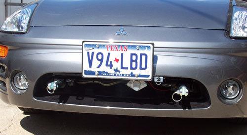 Blue ox bx1964 base plate mitsubishi eclipse spyder 03