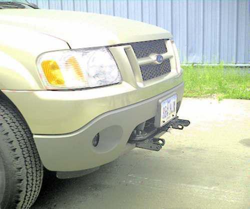 Blue ox bx2152 base plate for ford explorer sport 02-03