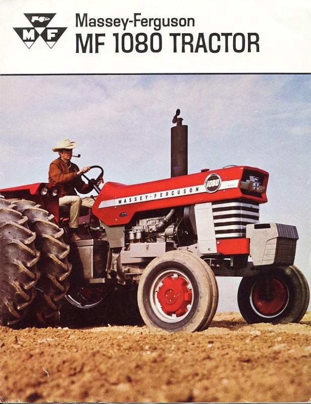 Massey ferguson mf1080 repair manuals 220pg for mf 1080 workshop tractor service