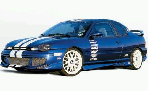 Wingswest dodge neon 4 door racing series 4pc complete kit, 1995-1999