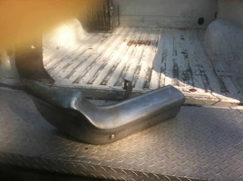 1958 chevrolet right front  bumper end  impala bel air biscayne chevy 348 283