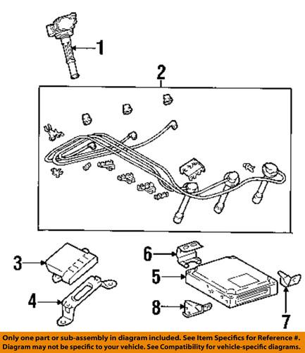 Toyota oem 9091902212 ignition coil/direct ignition coil