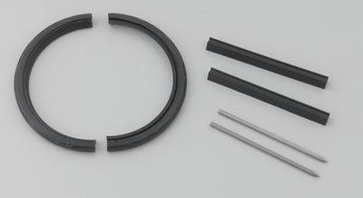 Fel-pro bs30138 rear main seal 2-piece rubber ford 332-428 fe each