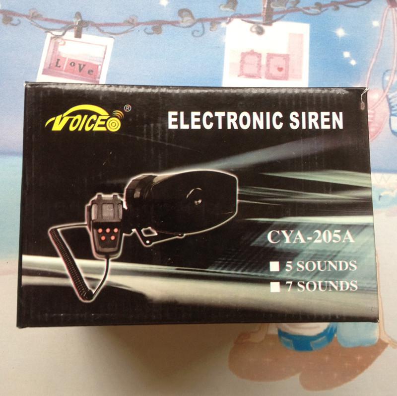 New 7 Sound style 80W Car Warning Siren Alarm Police Ambulance loudspeaker MIC, US $24.99, image 5