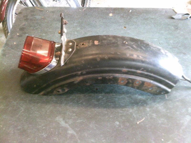 79-81 used hd harley parts ironhead sportster xl xlh xlch rear fender fendar