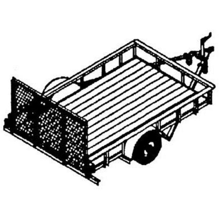 Purchase Trailer Blueprints10ft Utility Trailer 1110 in Fort Mill