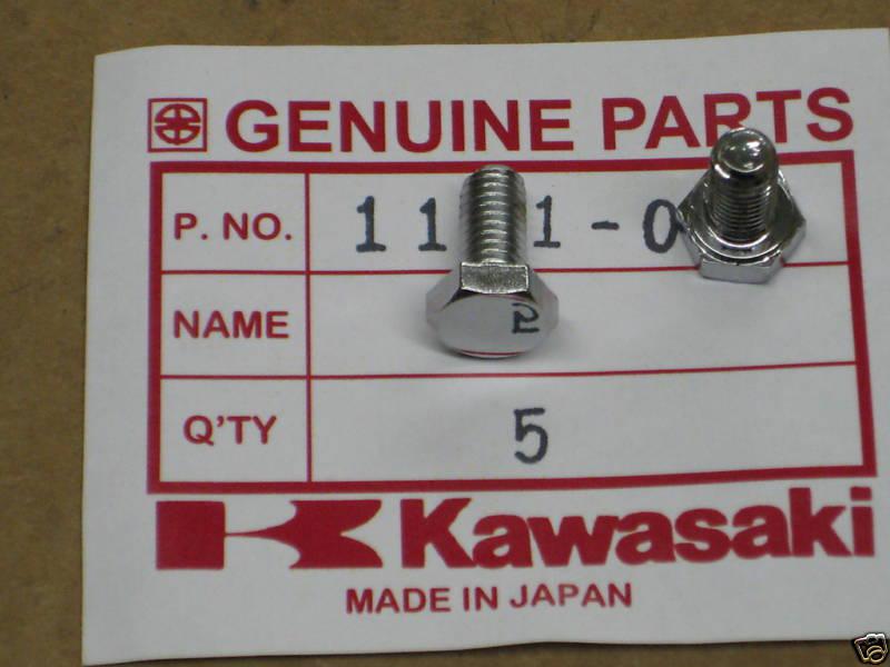 73-80 kawasaki kz 650 starter cover bolt's 
