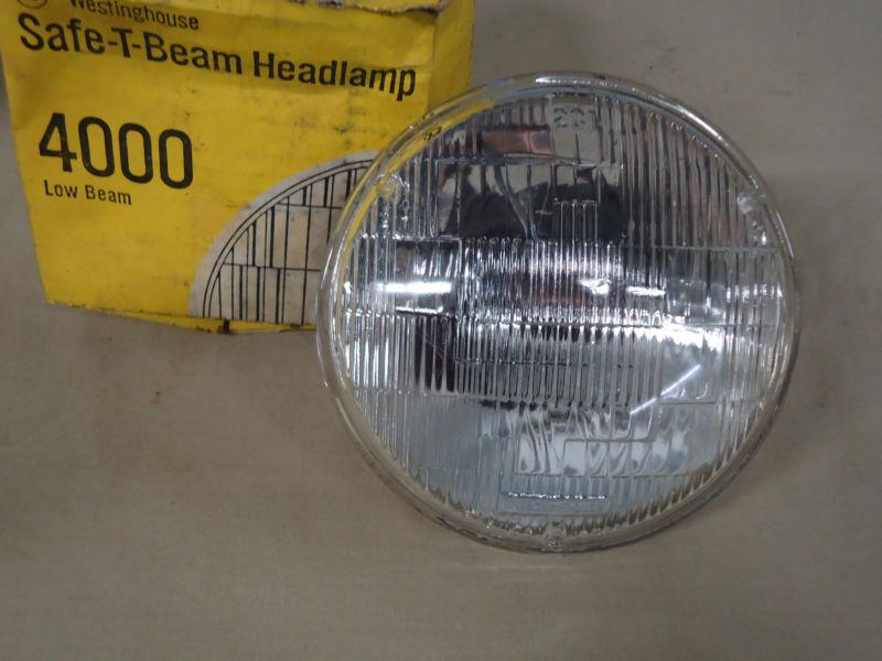 Westinghouse safe-t-beam headlamp #4000 low beam