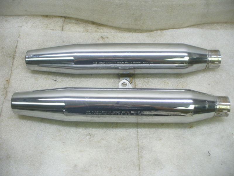 Purchase Harley 97 XL 883 OEM Tapered Mufflers,6560597/6561397. in