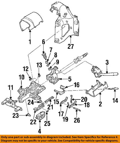Ford oem yc2z-13k359-ba switch, multi-function/combination/combination switch