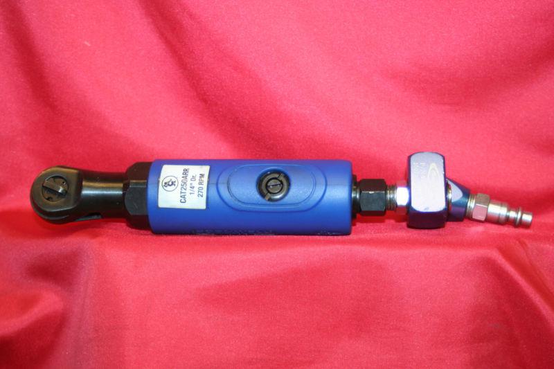 Cornwell tools 1/4" drive air impact ratchet cat250arr! w/ blue-point swivel 