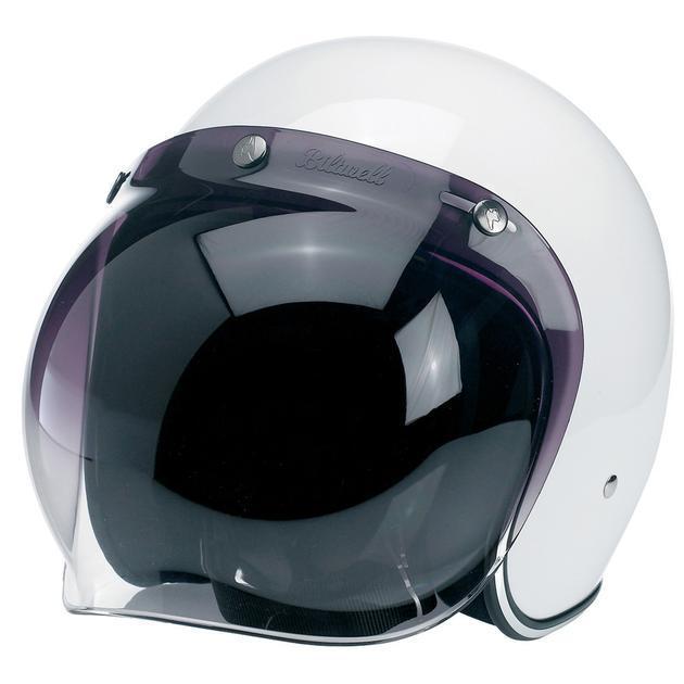 Biltwell Inc. Smoke Gradient Bubble Shield for 3/4 Helmets Biltwell Bell Fulmer, US $24.95, image 3