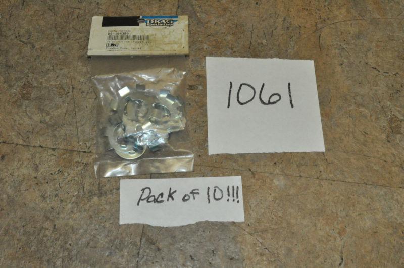 Drag specialties clutch hub nut lock washers - ds194395 harley davidson big twin
