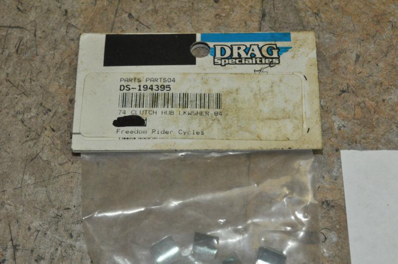 Drag Specialties Clutch Hub Nut Lock Washers - DS194395 Harley Davidson Big Twin, US $13.99, image 2