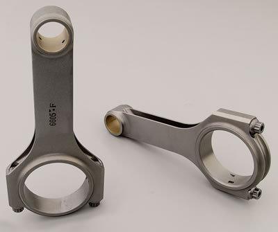 Eagle connecting rods esp 4340 h-beam cap screw bushed ford bb 385 series setof8