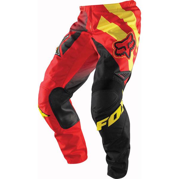 Red w30 fox racing 180 rockstar pants 2013 model
