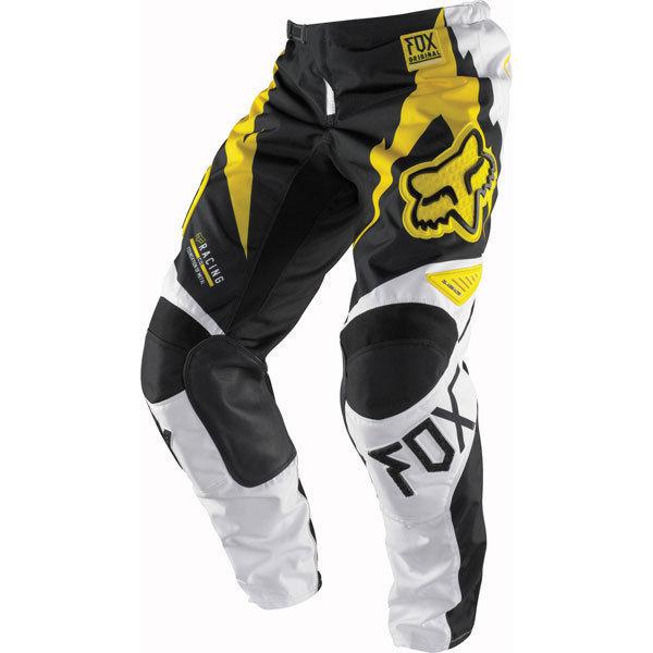 Yellow 24 fox racing 180 giant youth pant 2013 model