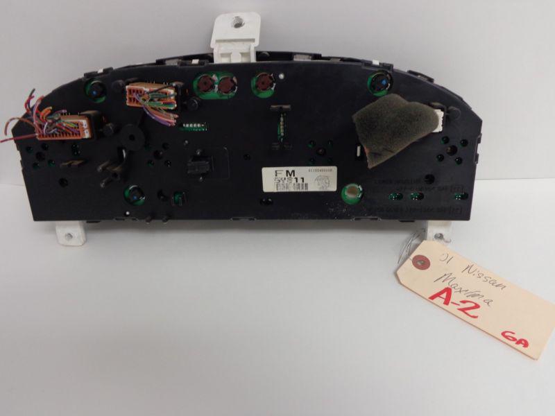 Purchase INSTRUMENT CLUSTER NISSAN MAXIMA 2000,2001 in Sylvester