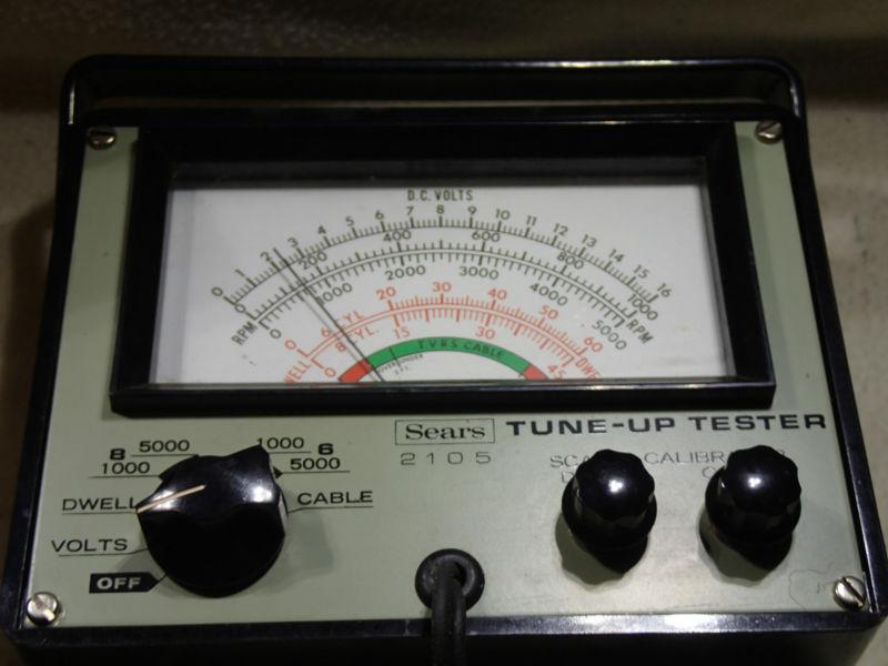 Purchase Sears Tune Up Tester Model 2105 vintage ignition electrical