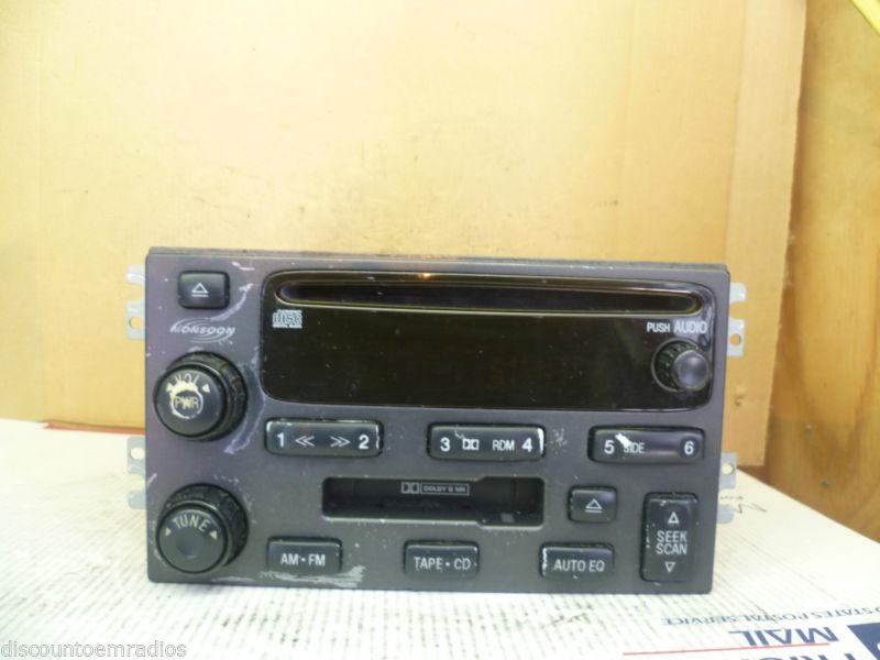 01-06 hyundai santa fe monsoon radio cd cassette player 96180-26900 *