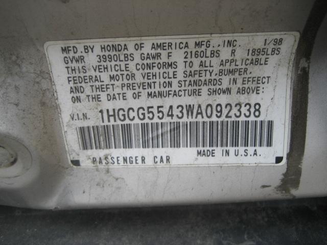 WINDOW SWITCH Honda Accord 2000 00 Sedan 336852, US $34.99, image 5