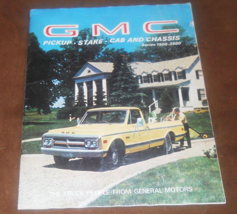 Purchase Vintage GMC PICKUP, STAKE, CAB and CHASSIS Series 15003500
