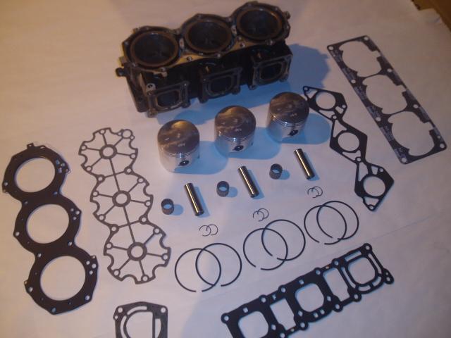 Yamaha 1200 top end rebuild kit piston gp xl xlt block exchange cylinder pwc