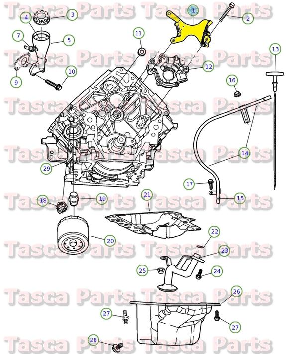 New oem engine timing chain & gear kit 2002-2012 dodge chrysler jeep #5019423ad