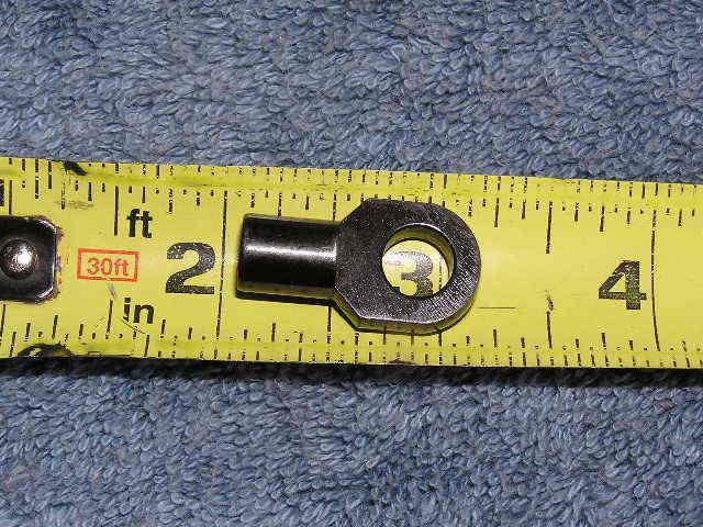 Rv marine boat nitro-prop  gas spring strut shock metal blade loop end fitting