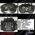 Centric parts 142.42079 front right rebuilt caliper with pad