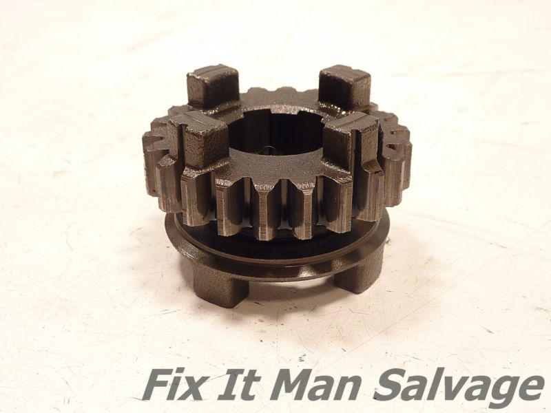 83 honda atc 200 mainshaft 3rd gear - 22 teeth / oem main transmission third 22t