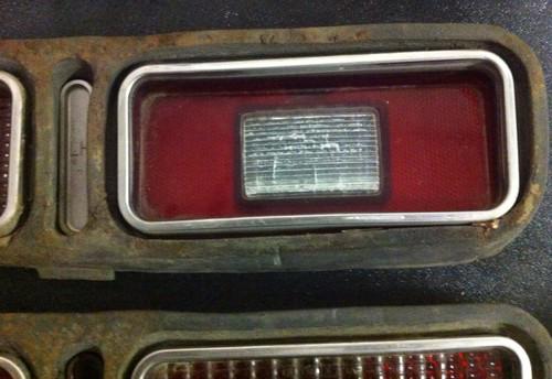 1973 1974 CHEVY NOVA STAINLESS TAIL LIGHT w/Trim , US $98.99, image 3