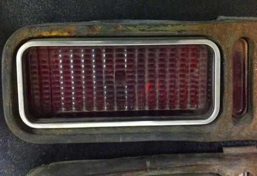 1973 1974 CHEVY NOVA STAINLESS TAIL LIGHT w/Trim , US $98.99, image 5
