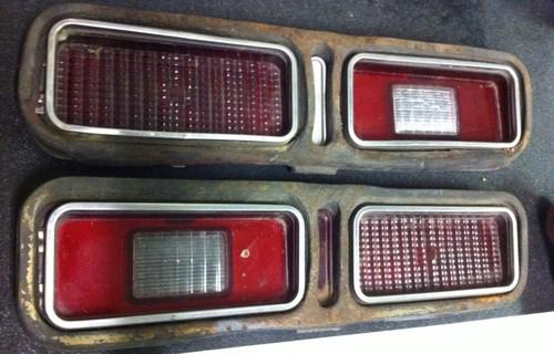1973 1974 CHEVY NOVA STAINLESS TAIL LIGHT w/Trim , US $98.99, image 7
