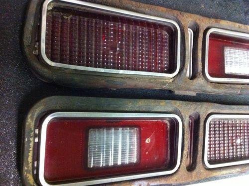 1973 1974 CHEVY NOVA STAINLESS TAIL LIGHT w/Trim , US $98.99, image 8