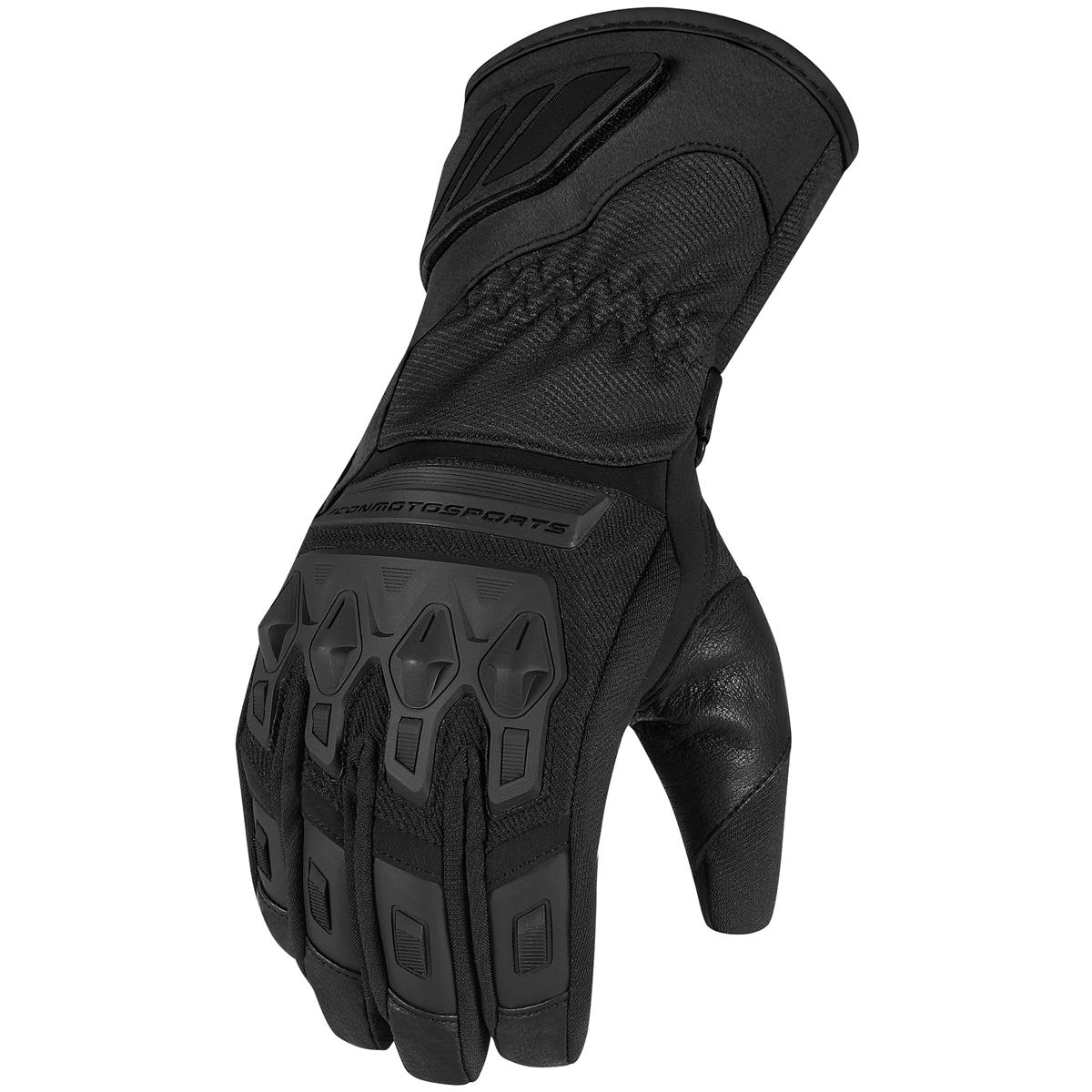 Icon women's citadel waterproof motorcycle gloves 